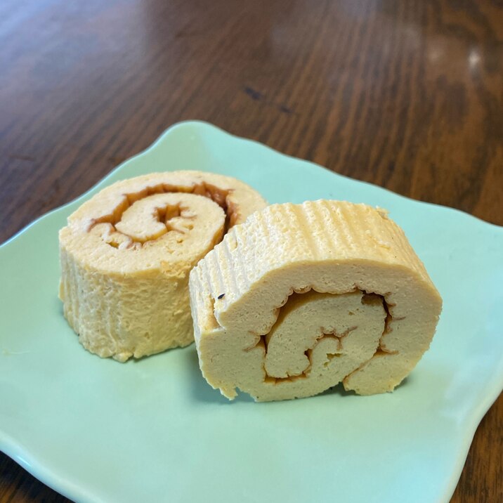 オーブンで簡単!お豆腐のヘルシー伊達巻